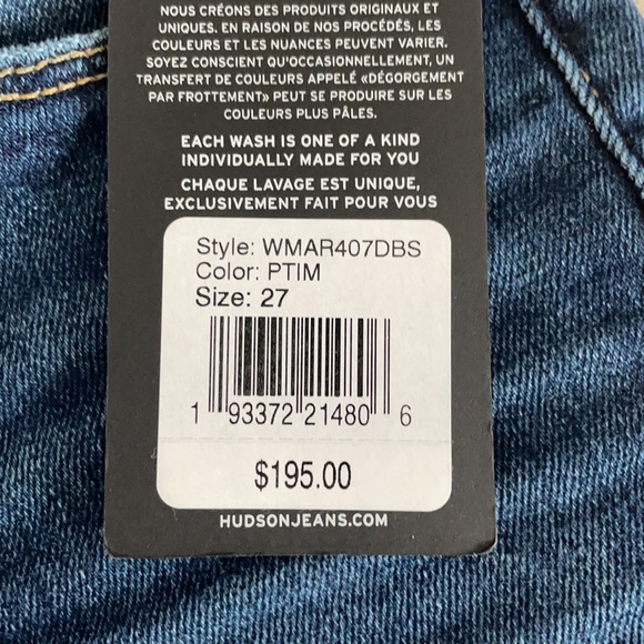 Hudson Skinny Jeans - Picture 2 of 4